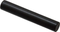 Holo-Krome - 10mm Diam x 60mm Pin Length Grade 8 Alloy Steel Standard Dowel Pin - Black Luster Finish, C 60 (Surface) & C 50-58 Hardness, 1 Beveled & 1 Rounded End - Industrial Tool & Supply
