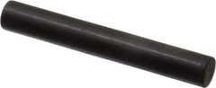 Holo-Krome - 10mm Diam x 70mm Pin Length Grade 8 Alloy Steel Standard Dowel Pin - Black Luster Finish, C 60 (Surface) & C 50-58 Hardness, 1 Beveled & 1 Rounded End - Industrial Tool & Supply