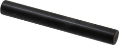 Holo-Krome - 10mm Diam x 80mm Pin Length Grade 8 Alloy Steel Standard Dowel Pin - Black Luster Finish, C 60 (Surface) & C 50-58 Hardness, 1 Beveled & 1 Rounded End - Industrial Tool & Supply