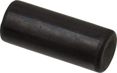 Holo-Krome - 12mm Diam x 30mm Pin Length Grade 8 Alloy Steel Standard Dowel Pin - Black Luster Finish, C 60 (Surface) & C 50-58 Hardness, 1 Beveled & 1 Rounded End - Industrial Tool & Supply