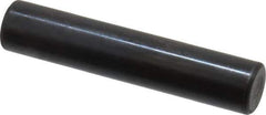Holo-Krome - 12mm Diam x 60mm Pin Length Grade 8 Alloy Steel Standard Dowel Pin - Black Luster Finish, C 60 (Surface) & C 50-58 Hardness, 1 Beveled & 1 Rounded End - Industrial Tool & Supply