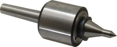 Riten - MT2 Taper Shank, 2-1/8" Head Diam 2,600 Lb Capacity Live Center - 6,000 Max RPM, 2" Head Length, 3/8" Point Diam, 2" Point Len, 310 Lb Max Workpc, 2" Tip Diam, Long Point - Industrial Tool & Supply