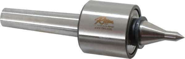 Riten - MT3 Taper Shank, 2-1/8" Head Diam 3,400 Lb Capacity Live Center - 6,000 Max RPM, 2" Head Length, 3/8" Point Diam, 2" Point Len, 310 Lb Max Workpc, 2" Tip Diam, Long Point - Industrial Tool & Supply