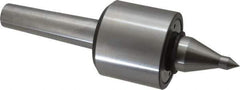 Riten - MT4 Taper Shank, 3-1/16" Head Diam 4,500 Lb Capacity Live Center - 5,000 Max RPM, 2-25/32" Head Length, 1/2" Point Diam, 2-5/8" Point Len, 1,100 Lb Max Workpc, 3/4" Long Tip, 3/4" Tip Diam, Long Point - Industrial Tool & Supply