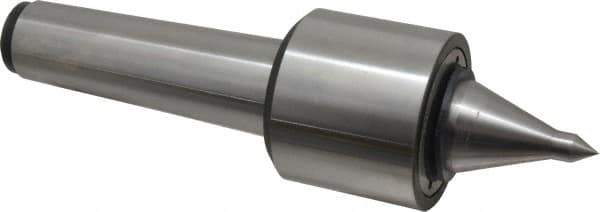 Riten - MT5 Taper Shank, 3-1/16" Head Diam 6,800 Lb Capacity Live Center - 5,000 Max RPM, 2-25/32" Head Length, 1/2" Point Diam, 2-5/8" Point Len, 1,100 Lb Max Workpc, 3/4" Long Tip, 2-1/2" Tip Diam, Long Point - Industrial Tool & Supply