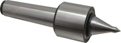 Riten - MT5 Taper Shank, 3-1/16" Head Diam 6,800 Lb Capacity Live Center - 5,000 Max RPM, 2-25/32" Head Length, 1/2" Point Diam, 2-5/8" Point Len, 1,100 Lb Max Workpc, 3/4" Long Tip, 2-1/2" Tip Diam, Long Point - Industrial Tool & Supply