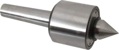 Riten - MT4 Taper Shank, 3-1/16" Head Diam 4,500 Lb Capacity Live Center - 4,000 Max RPM, 2-25/32" Head Length, 1-3/8" Point Diam, 1-13/16" Point Len, 2,100 Lb Max Workpc, Standard Point - Industrial Tool & Supply