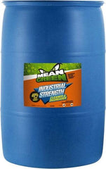 Mean Green - 55 Gal Drum Cleaner/Degreaser - Liquid, Biodegradable, Low Odor - Industrial Tool & Supply
