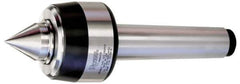 Royal Products - MT6 Taper Shank, 4" Head Diam 10,080 Lb Capacity Live Center - 3,500 Max RPM, 3.15" Head Length, 2" Point Diam, 2.31" Point Len, 4,080 Lb Max Workpc, 13-7/32" OAL, Standard Point - Industrial Tool & Supply