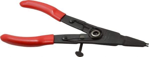 Rotor Clip - SH External Retaining Ring Pliers - 7" OAL - Industrial Tool & Supply