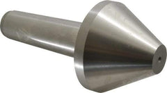 Royal Products - MT5 Taper Shank, 4.15" Head Diam 3,410 Lb Capacity Live Center - 4,500 Max RPM, 3" Head Length, 1-1/4" Point Diam, 3.01" Point Len, 860 Lb Max Workpc, 8-11/16" OAL, Bull Nose Point - Industrial Tool & Supply
