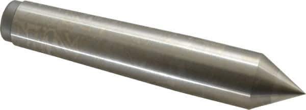 Royal Products - 1.231" Head Diam, High Speed Steel Standard Point Solid Dead Center - 4MT Morse Taper, 1.231" Point Diam, 6-3/4" OAL - Industrial Tool & Supply