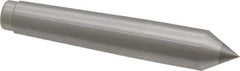 Royal Products - 0.7" Head Diam, Carbide-Tipped Steel Standard Point Solid Dead Center - 2MT Morse Taper, 0.7" Point Diam, 4-3/16" OAL - Industrial Tool & Supply