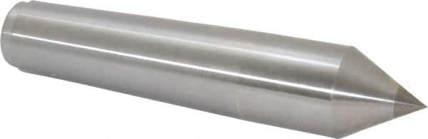 Royal Products - 1.748" Head Diam, Carbide-Tipped Steel Standard Point Solid Dead Center - 5MT Morse Taper, 1.748" Point Diam, 8-1/2" OAL - Industrial Tool & Supply