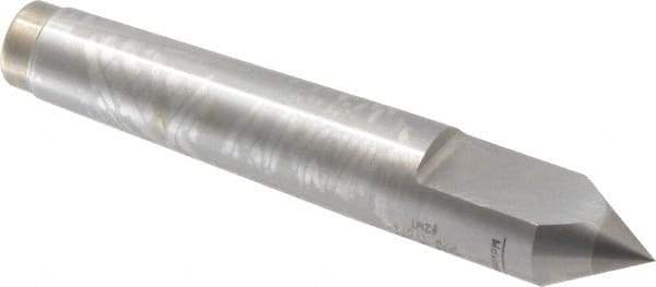 Royal Products - 0.7" Head Diam, Carbide-Tipped Steel Standard Point Half Dead Center - 2MT Morse Taper, 0.7" Point Diam, 4-3/16" OAL - Industrial Tool & Supply