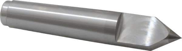 Royal Products - 1.231" Head Diam, Carbide-Tipped Steel Standard Point Half Dead Center - 4MT Morse Taper, 1.231" Point Diam, 6-3/4" OAL - Industrial Tool & Supply