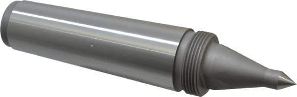 Royal Products - 1.748" Head Diam, Hardened Steel Long Point Solid Dead Center - 5MT Morse Taper, 1/2" Point Diam, 0.81" Point Length, 8-7/16" OAL - Industrial Tool & Supply