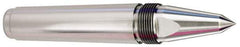 Royal Products - 1.748" Head Diam, Carbide-Tipped Steel Long Point Solid Dead Center - 5MT Morse Taper, 1/2" Point Diam, 8-7/16" OAL - Industrial Tool & Supply