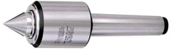 Royal Products - MT5 HD Taper Shank, 3.82" Head Diam 5,300 & 10,540 Lb Capacity Live Center - 3,000 Max RPM, 3.89" Head Length, 2" Point Diam, 2.31" Point Len, 5,240 Lb Max Workpc, 11-13/16" OAL, Standard Point - Industrial Tool & Supply