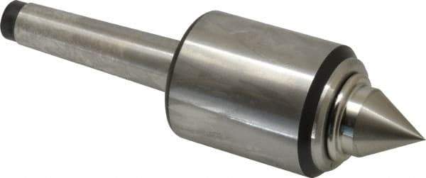 Royal Products - MT2 Taper Shank, 1-3/4" Head Diam 2,155 Lb Capacity Live Center - 6,000 Max RPM, 2.12" Head Length, 7/8" Point Diam, 1.07" Point Len, 885 Lb Max Workpc, 5-13/16" OAL, 3/8" Tip Diam, Standard Point - Industrial Tool & Supply