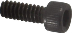 Value Collection - #4-40 UNC Hex Socket Drive, Socket Cap Screw - Alloy Steel, Black Oxide Finish, Fully Threaded, 5/16" Length Under Head - Industrial Tool & Supply
