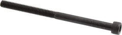 Value Collection - #8-32 UNC Hex Socket Drive, Socket Cap Screw - Alloy Steel, Black Oxide Finish, Partially Threaded, 2-1/2" Length Under Head - Industrial Tool & Supply