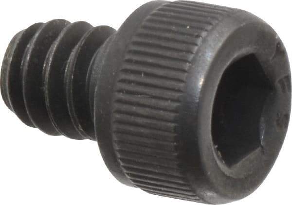 Value Collection - #10-24 UNC Hex Socket Drive, Socket Cap Screw - Alloy Steel, Black Oxide Finish, Fully Threaded, 1/4" Length Under Head - Industrial Tool & Supply