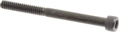 Value Collection - #10-24 UNC Hex Socket Drive, Socket Cap Screw - Alloy Steel, Black Oxide Finish, Partially Threaded, 2-1/4" Length Under Head - Industrial Tool & Supply