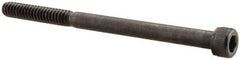 Value Collection - #10-24 UNC Hex Socket Drive, Socket Cap Screw - Alloy Steel, Black Oxide Finish, Partially Threaded, 2-3/4" Length Under Head - Industrial Tool & Supply