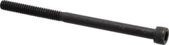 Value Collection - #10-24 UNC Hex Socket Drive, Socket Cap Screw - Alloy Steel, Black Oxide Finish, Partially Threaded, 3" Length Under Head - Industrial Tool & Supply