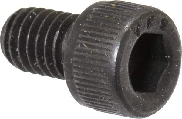 Value Collection - #10-32 UNF Hex Socket Drive, Socket Cap Screw - Alloy Steel, Black Oxide Finish, Fully Threaded, 3/8" Length Under Head - Industrial Tool & Supply