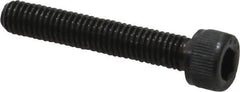 Value Collection - #10-32 UNF Hex Socket Drive, Socket Cap Screw - Alloy Steel, Black Oxide Finish, Fully Threaded, 1-1/8" Length Under Head - Industrial Tool & Supply