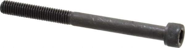 Value Collection - #10-32 UNF Hex Socket Drive, Socket Cap Screw - Alloy Steel, Black Oxide Finish, Partially Threaded, 2-1/4" Length Under Head - Industrial Tool & Supply