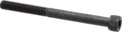 Value Collection - #10-32 UNF Hex Socket Drive, Socket Cap Screw - Alloy Steel, Black Oxide Finish, Partially Threaded, 2-1/4" Length Under Head - Industrial Tool & Supply