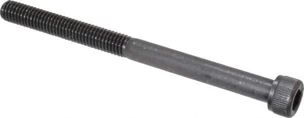Value Collection - #10-32 UNF Hex Socket Drive, Socket Cap Screw - Alloy Steel, Black Oxide Finish, Partially Threaded, 2-1/2" Length Under Head - Industrial Tool & Supply
