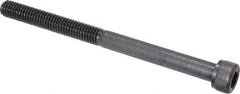 Value Collection - #10-32 UNF Hex Socket Drive, Socket Cap Screw - Alloy Steel, Black Oxide Finish, Partially Threaded, 2-1/2" Length Under Head - Industrial Tool & Supply