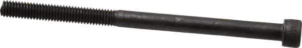 Value Collection - #10-32 UNF Hex Socket Drive, Socket Cap Screw - Alloy Steel, Black Oxide Finish, Partially Threaded, 3" Length Under Head - Industrial Tool & Supply