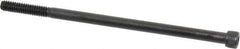 Value Collection - 1/4-20 UNC Hex Socket Drive, Socket Cap Screw - Alloy Steel, Black Oxide Finish, Partially Threaded, 5" Length Under Head - Industrial Tool & Supply