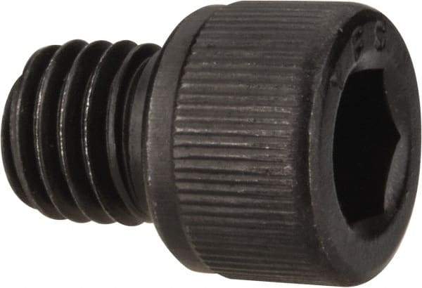 Value Collection - 1/4-28 UNF Hex Socket Drive, Socket Cap Screw - Alloy Steel, Black Oxide Finish, Fully Threaded, 1/4" Length Under Head - Industrial Tool & Supply