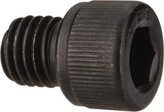 Value Collection - 1/4-28 UNF Hex Socket Drive, Socket Cap Screw - Alloy Steel, Black Oxide Finish, Fully Threaded, 1/4" Length Under Head - Industrial Tool & Supply