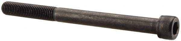 Value Collection - 1/4-28 UNF Hex Socket Drive, Socket Cap Screw - Alloy Steel, Black Oxide Finish, Partially Threaded, 3" Length Under Head - Industrial Tool & Supply