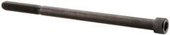 Value Collection - 5/16-18 UNC Hex Socket Drive, Socket Cap Screw - Alloy Steel, Black Oxide Finish, Partially Threaded, 5-1/2" Length Under Head - Industrial Tool & Supply