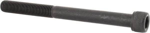 Value Collection - 5/16-24 UNF Hex Socket Drive, Socket Cap Screw - Alloy Steel, Black Oxide Finish, Partially Threaded, 3-1/2" Length Under Head - Industrial Tool & Supply