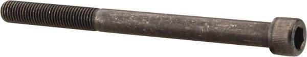 Value Collection - 5/16-24 UNF Hex Socket Drive, Socket Cap Screw - Alloy Steel, Black Oxide Finish, Partially Threaded, 4" Length Under Head - Industrial Tool & Supply