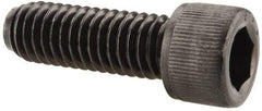 Value Collection - 3/8-16 UNC Hex Socket Drive, Socket Cap Screw - Alloy Steel, Black Oxide Finish, Fully Threaded, 1-1/8" Length Under Head - Industrial Tool & Supply