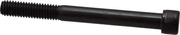 Value Collection - 3/8-16 UNC Hex Socket Drive, Socket Cap Screw - Alloy Steel, Black Oxide Finish, Partially Threaded, 3-3/4" Length Under Head - Industrial Tool & Supply