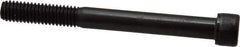 Value Collection - 3/8-16 UNC Hex Socket Drive, Socket Cap Screw - Alloy Steel, Black Oxide Finish, Partially Threaded, 3-3/4" Length Under Head - Industrial Tool & Supply