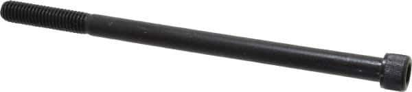 Value Collection - 3/8-16 UNC Hex Socket Drive, Socket Cap Screw - Alloy Steel, Black Oxide Finish, Partially Threaded, 6-1/2" Length Under Head - Industrial Tool & Supply