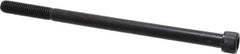 Value Collection - 3/8-16 UNC Hex Socket Drive, Socket Cap Screw - Alloy Steel, Black Oxide Finish, Partially Threaded, 6-1/2" Length Under Head - Industrial Tool & Supply