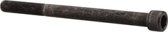 Value Collection - 3/8-24 UNF Hex Socket Drive, Socket Cap Screw - Alloy Steel, Black Oxide Finish, Partially Threaded, 5" Length Under Head - Industrial Tool & Supply